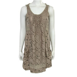 A'Reve Areva Floral Lave Boho Sleeveless Dress